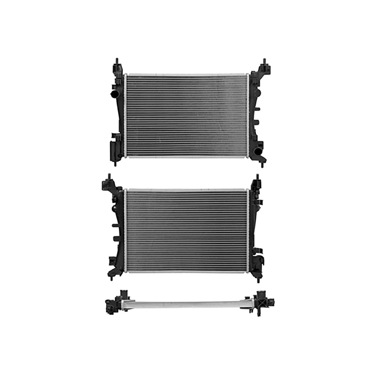 RADIADOR PLASTICO FIAT PUNTO CIL: 4L POS: TRANSMISION ESTANDAR CAR: CAA 26MM