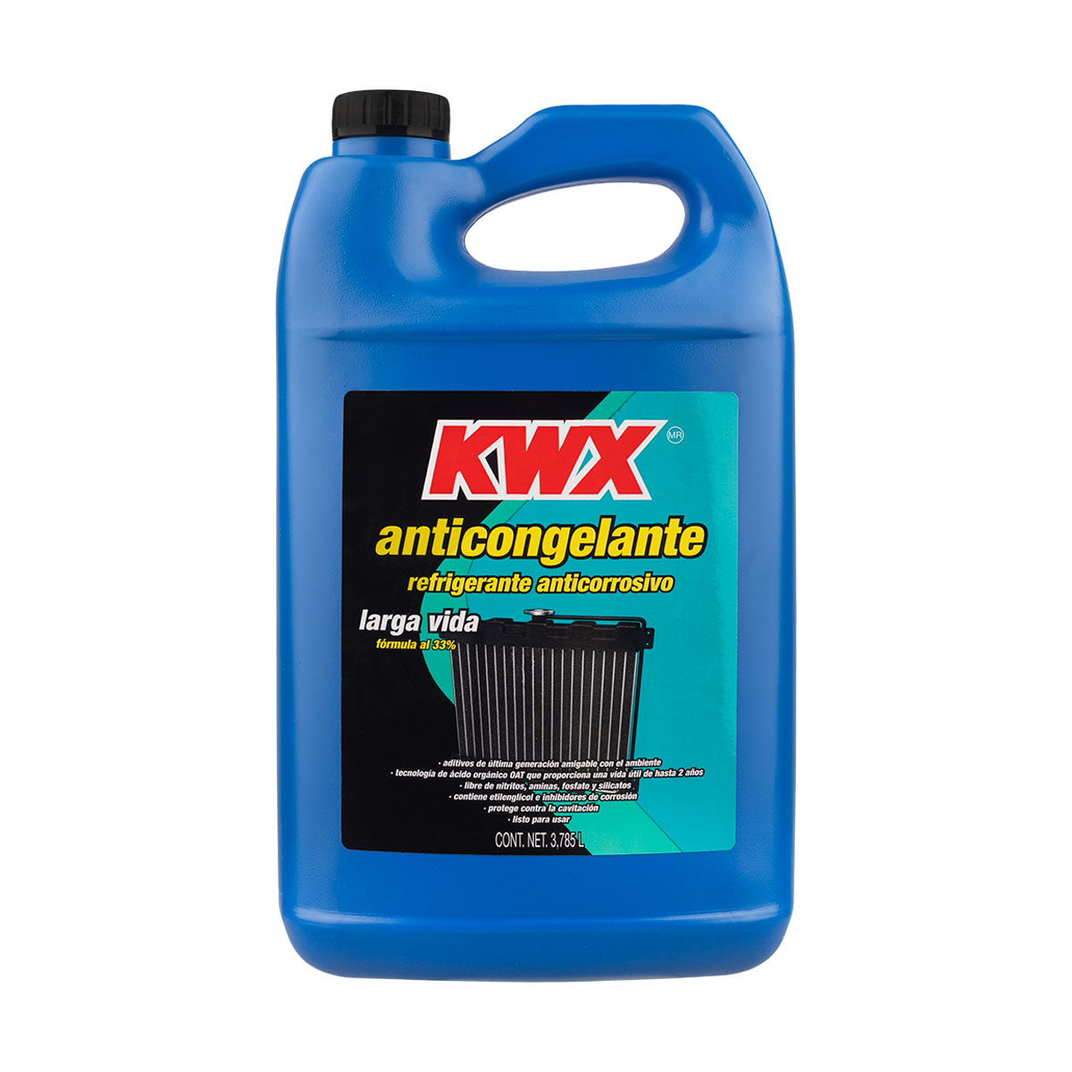 ANTICONGELANTE 3.785L   60% CAR: AZUL