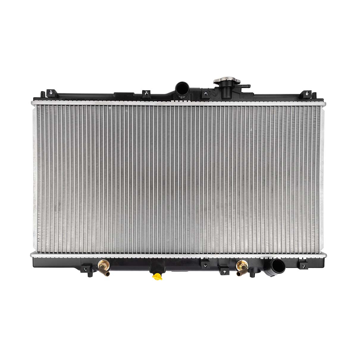 RADIADOR PLASTICO HONDA ACCOR CIL: 4L POS: TRANSMISION AUTOMATICA CAR: CAA 16MM