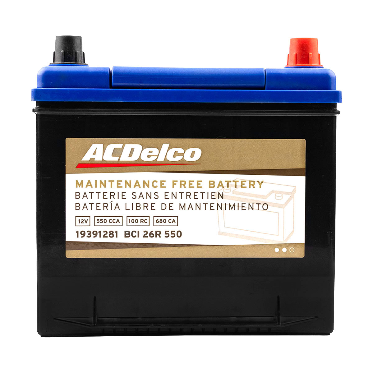 ACUMULADOR   550 CAR: 680 P-P+