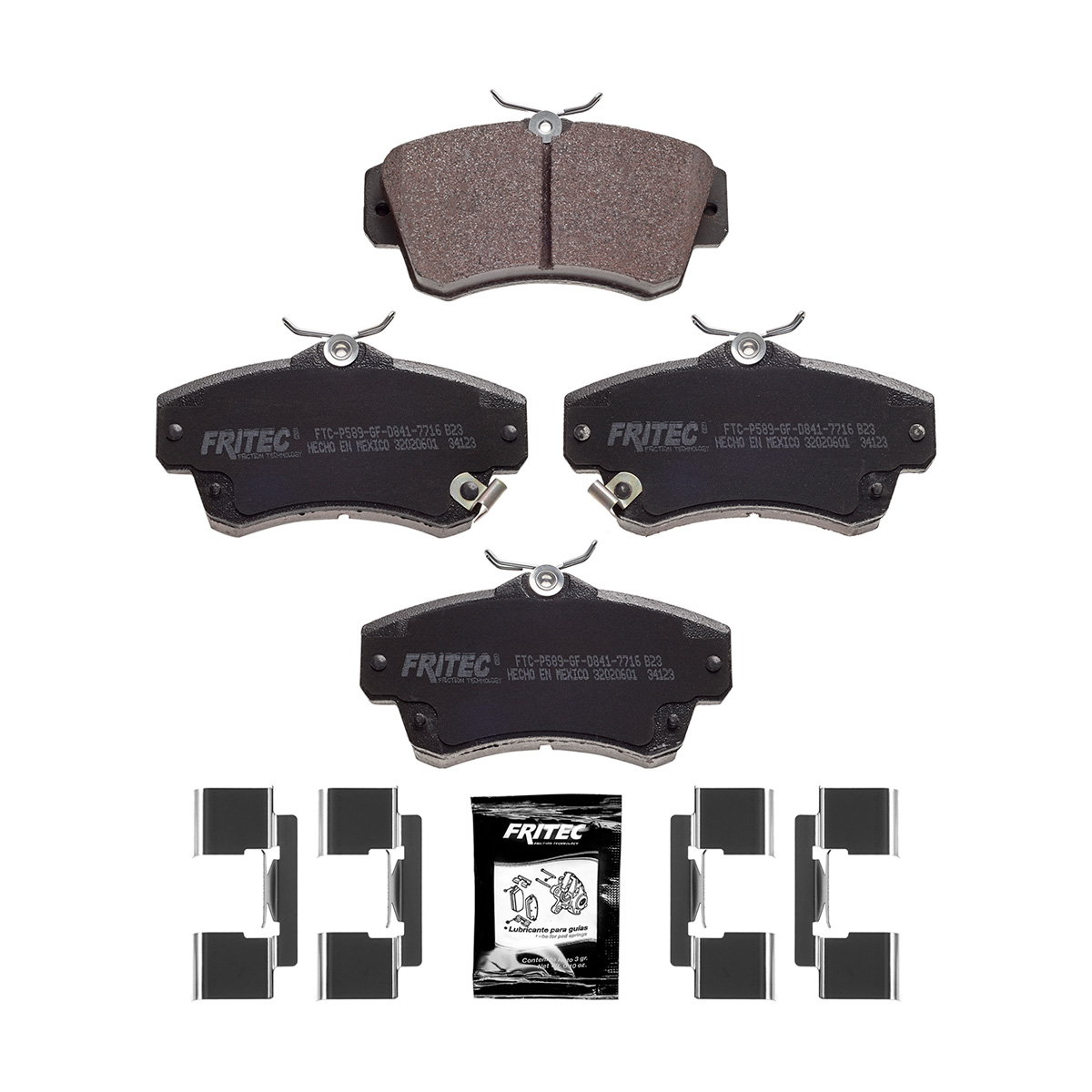BALATA F D JGO SPECIFI CHRYSLER GROUP PTCRU CIL: 4L POS: DELANTERO CAR: TURB MOT: 2.4L