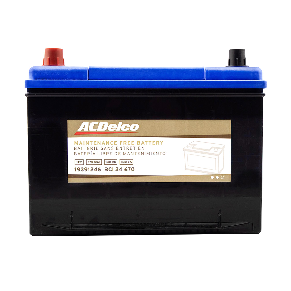 ACUMULADOR   670 CAR: 830 P+P-