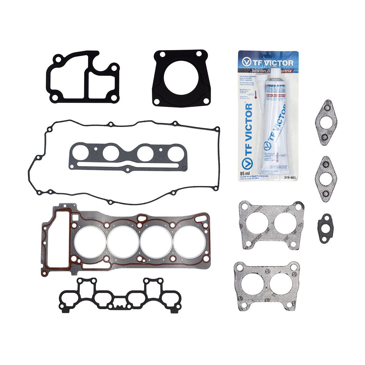 JUNTAS MOTOR COMPLETO NISSAN SENTR CIL: 4L  CAR: GRAF MOT: 1.8L