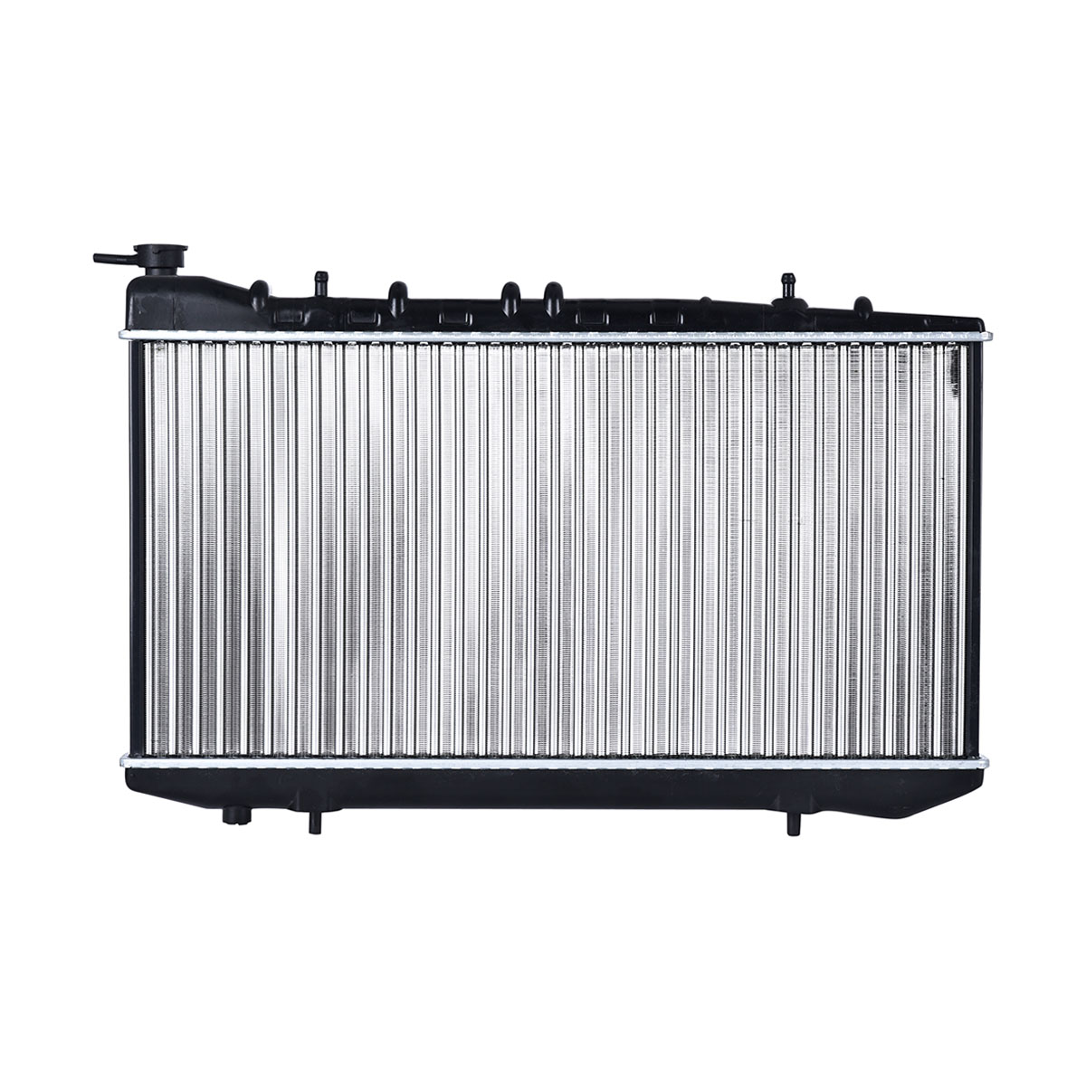 RADIADOR PLASTICO NISSAN TSIII CIL: 4L POS: TRANSMISION AUTOMATICA CAR: CSAA 26MM