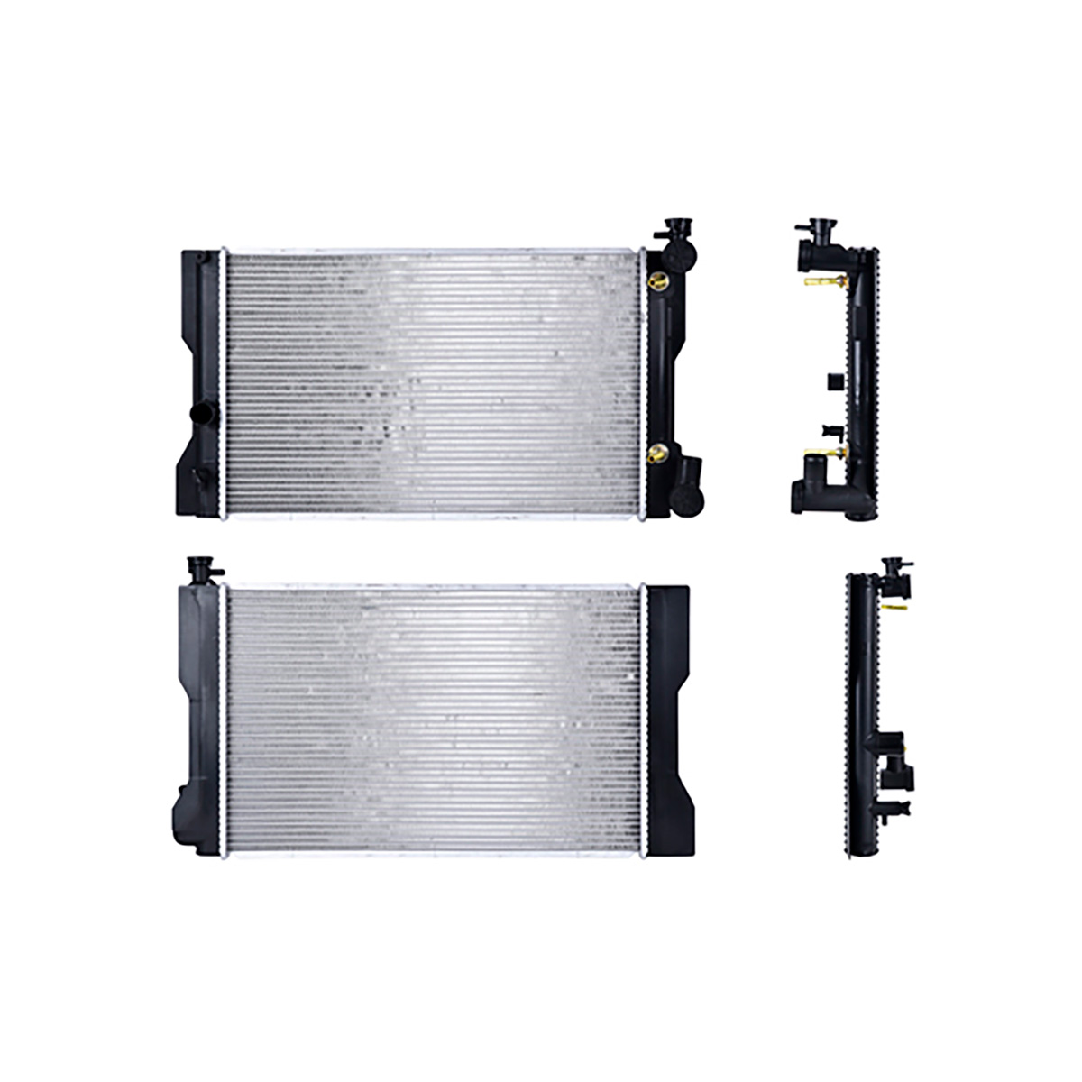 RADIADOR PLASTICO TOYOTA COROL CIL: 4L POS: TRANSMISION AUTOMATICA CAR: CAA 16MM