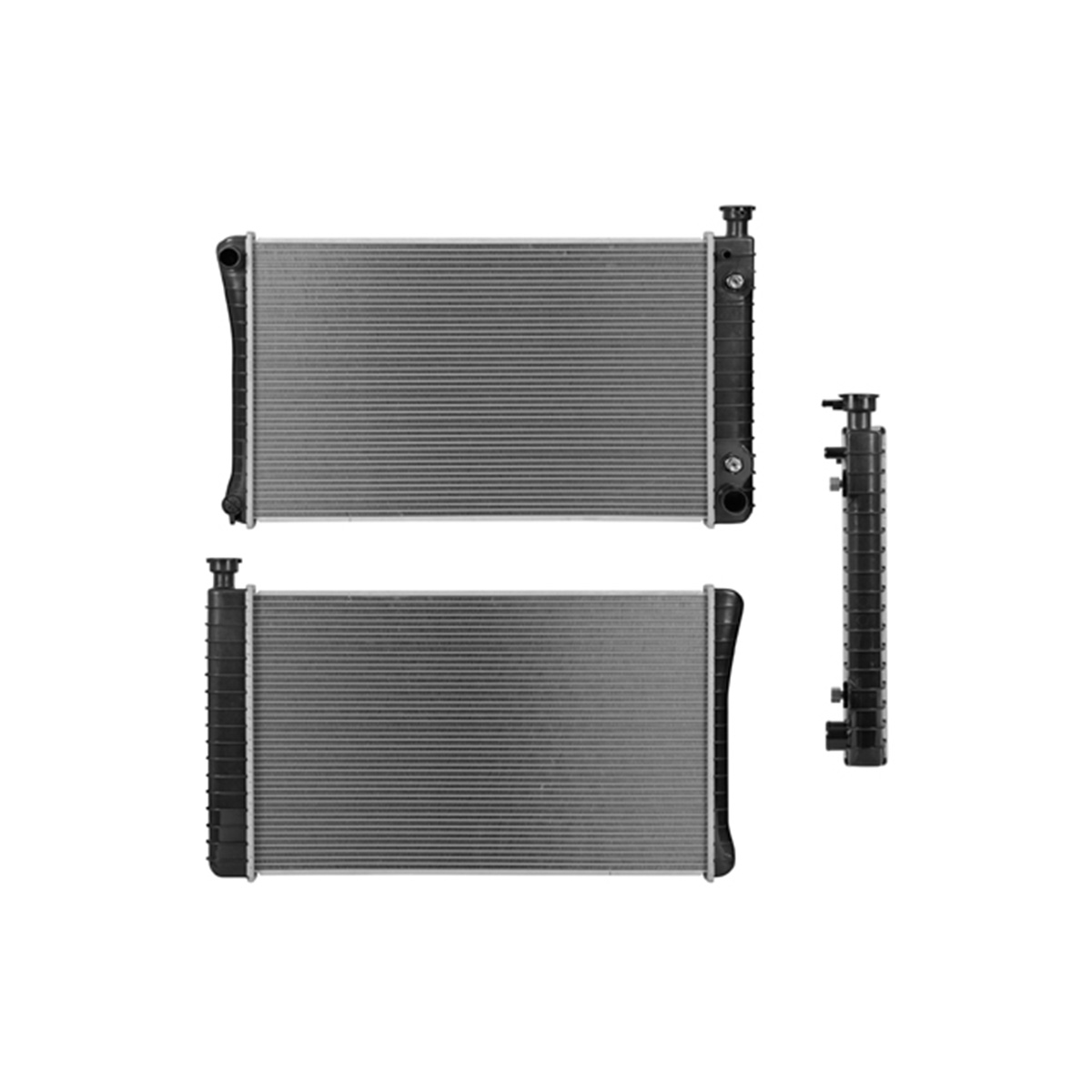 RADIADOR PLASTICO GENERAL MOTORS C1500 CIL: 8V POS: TRANSMISION AUTOMATICA CAR: CAA 26MM