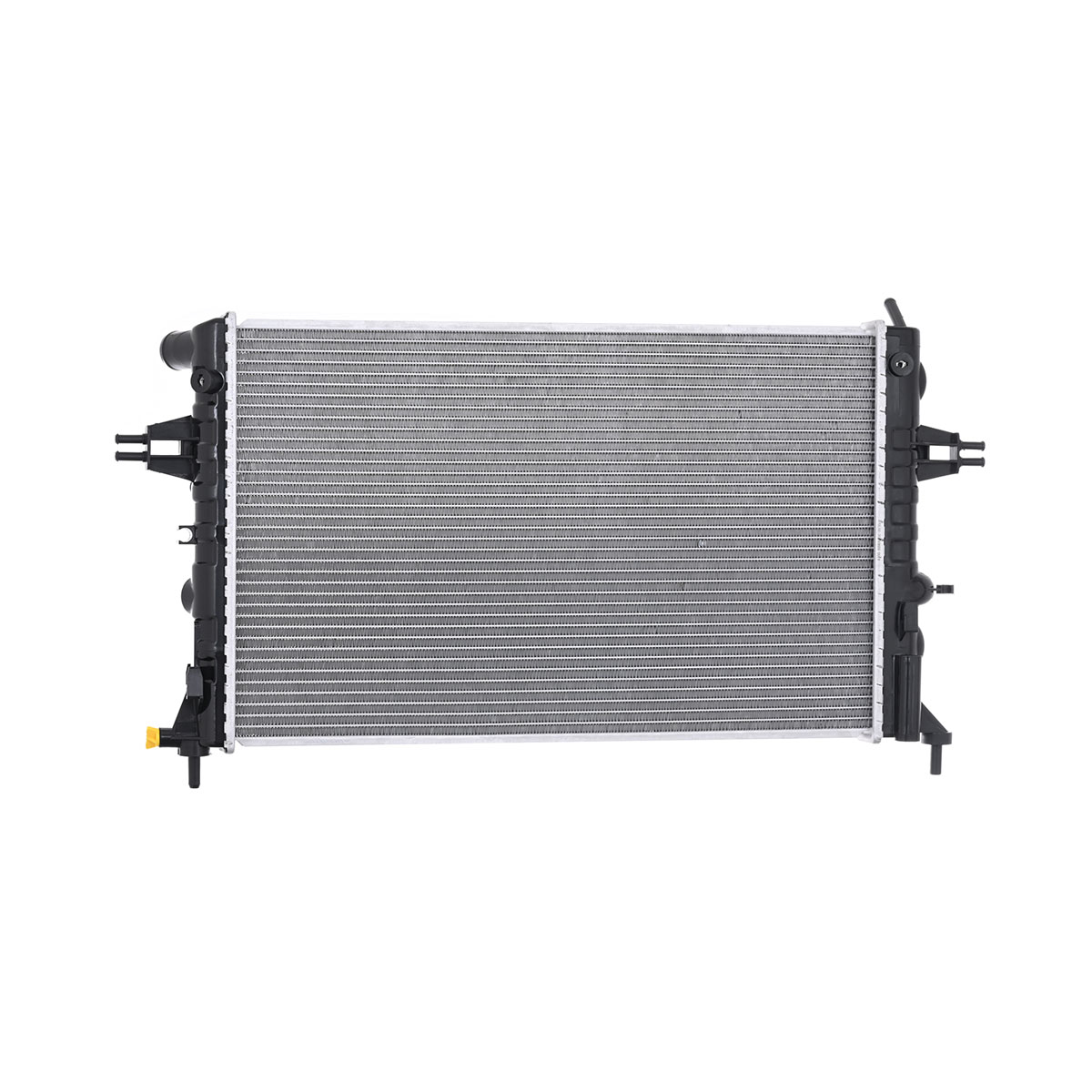 RADIADOR PLASTICO GENERAL MOTORS ASTRA CIL: 4L POS: TRANSMISION AUTOMATICA CAR: CAA 26MM
