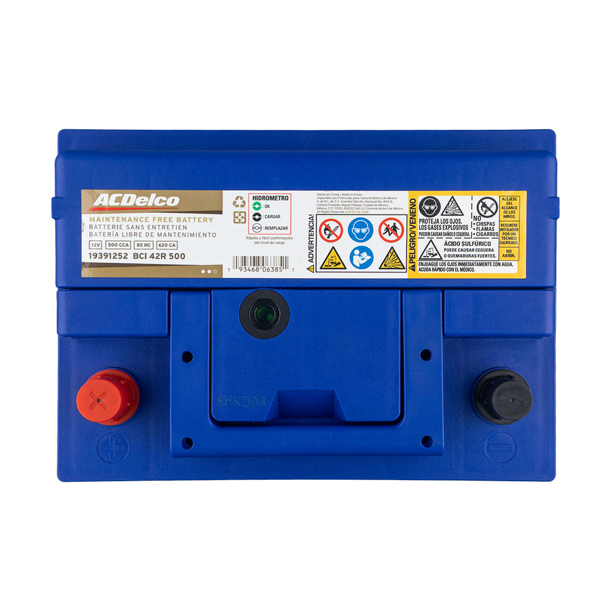 ACUMULADOR   500 CAR: 620 P+P-