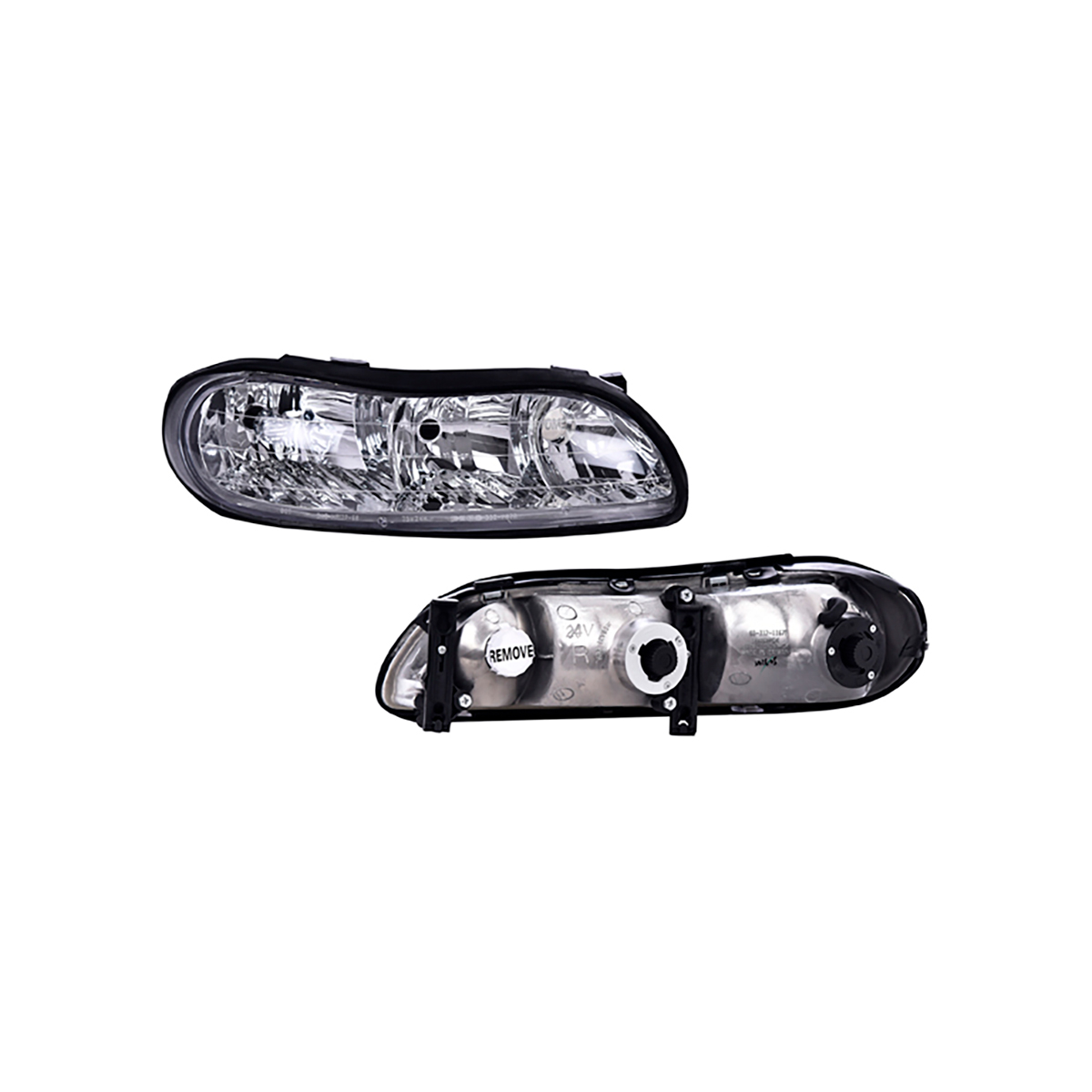 FARO LUZ GENERAL MOTORS MALIB CIL: 6V POS: DERECHO CAR: LISO CROM