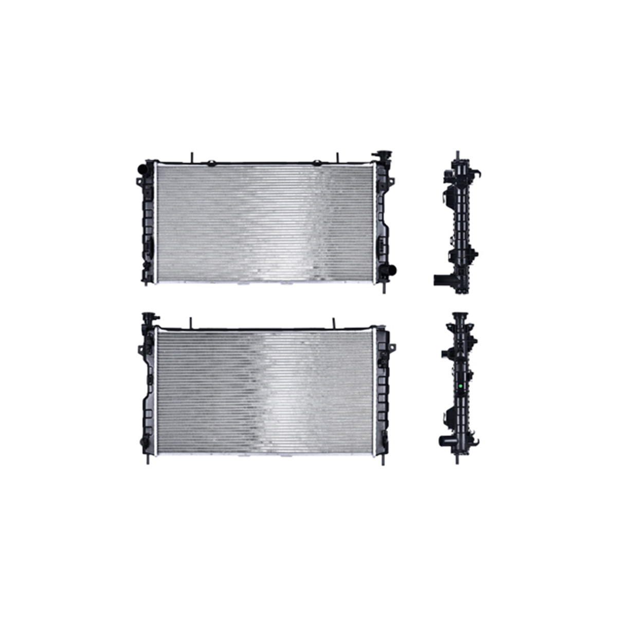 RADIADOR PLASTICO CHRYSLER GROUP VOYAG CIL: 4L POS: TRANSMISION AUTOMATICA CAR: CAA 32MM