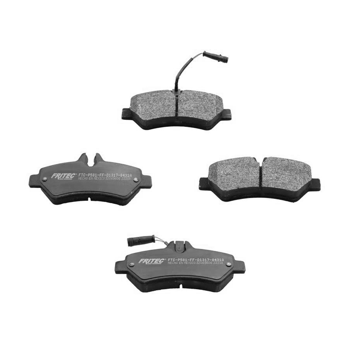 BALATA F D JGO HEAVY D MERCEDES BENZ SPRIN CIL: 4L POS: TRASERO  MOT: 2.7L