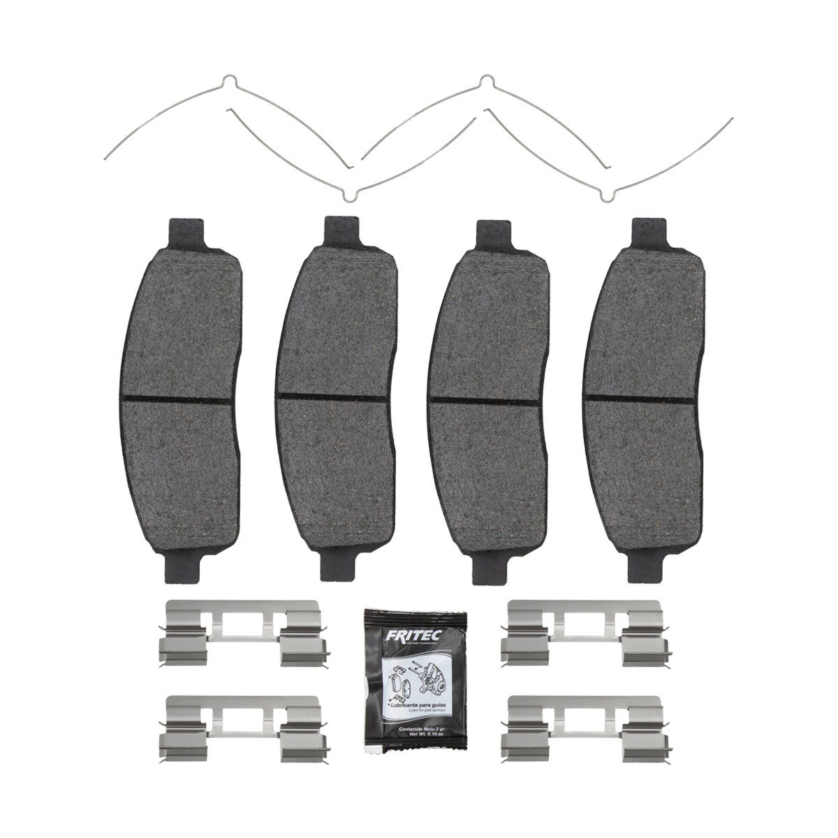 BALATA F D JGO HEAVY D FORD F150 CIL: 8V POS: DELANTERO  MOT: 4.6L