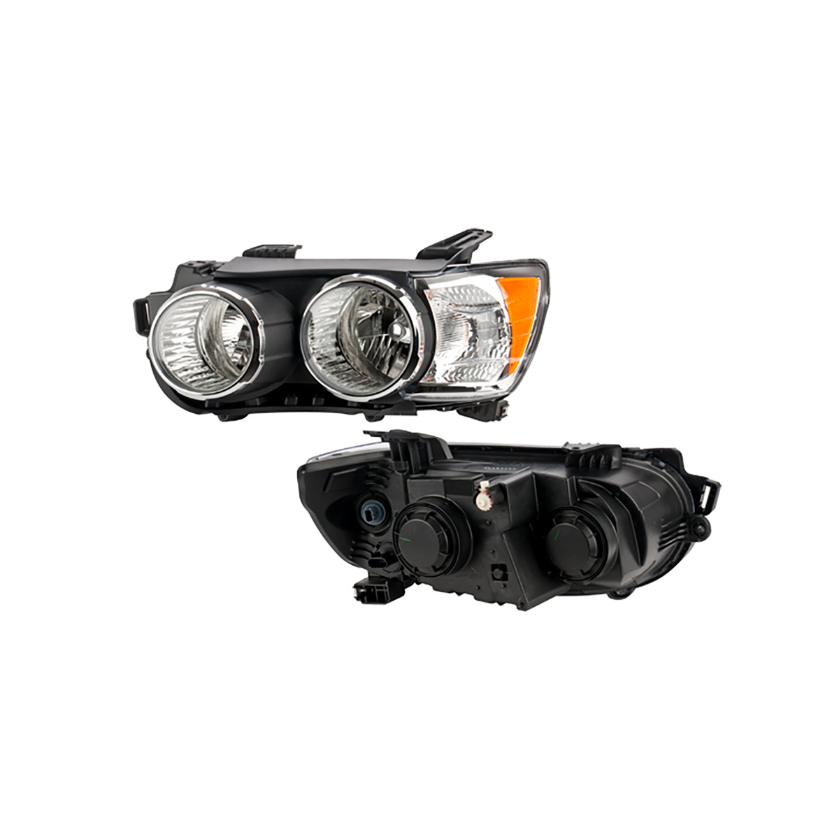 FARO LUZ GENERAL MOTORS SONIC CIL: 4L POS: IZQUIERDO CAR: LISO NEGR