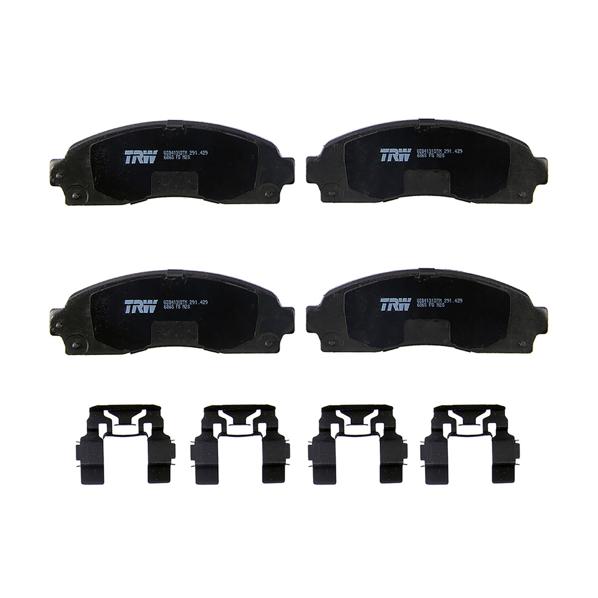 BALATA F D JGO CERAMIC FORD RANGE CIL: 4L POS: DELANTERO  MOT: 2.3L