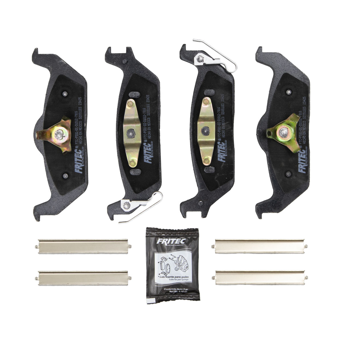 BALATA F D JGO HEAVY D FORD LOBO CIL: 8V POS: TRASERO  MOT: 4.6L