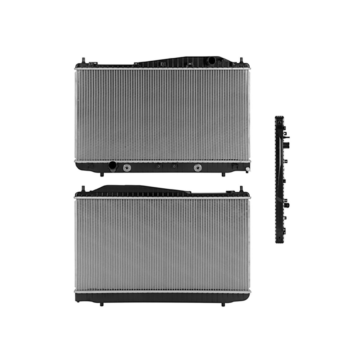 RADIADOR PLASTICO GENERAL MOTORS EPICA CIL: 6L POS: TRANSMISION AUTOMATICA CAR: CAA 16MM