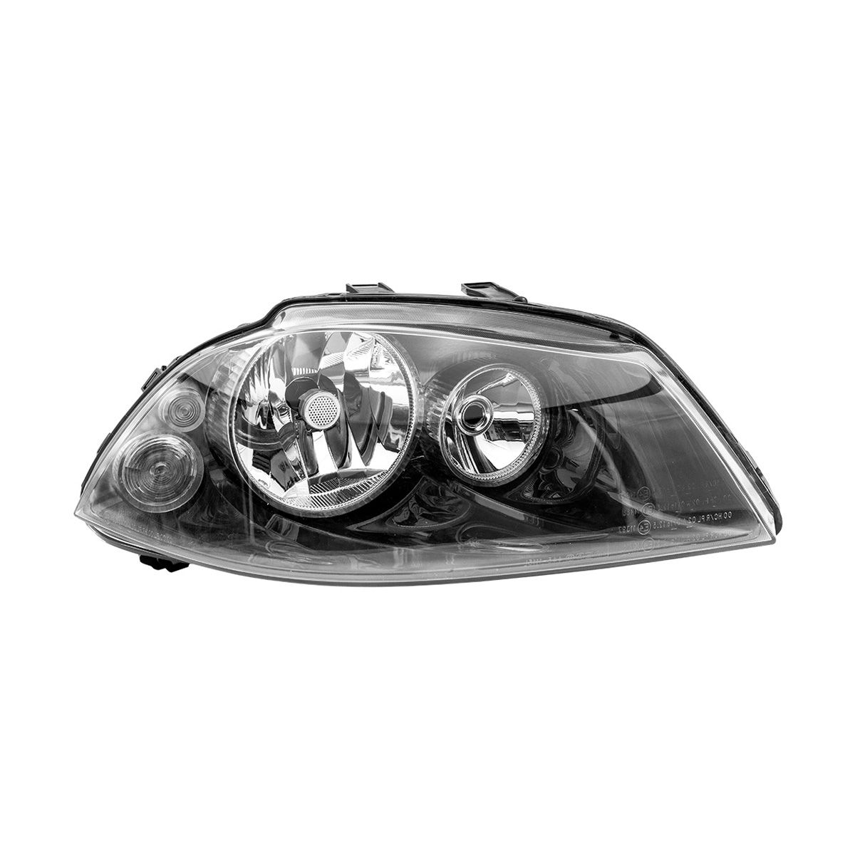FARO LUZ SEAT IBIZA CIL: 4L POS: DERECHO CAR: LISO NEGR