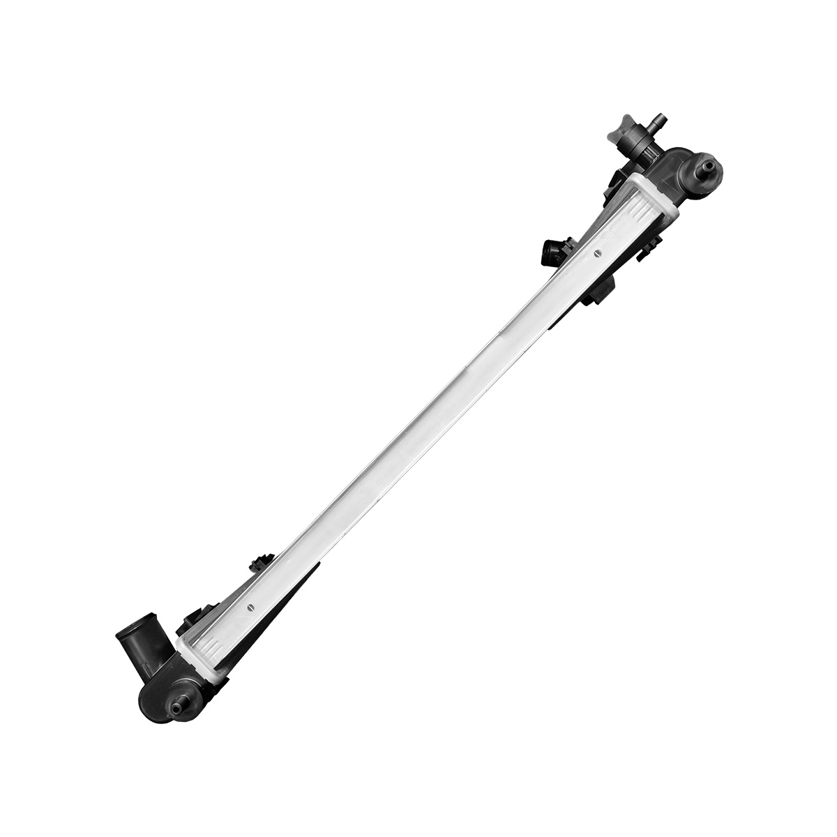 RADIADOR PLASTICO NISSAN SENTR CIL: 4L POS: TRANSMISION ESTANDAR CAR: CAA 26MM
