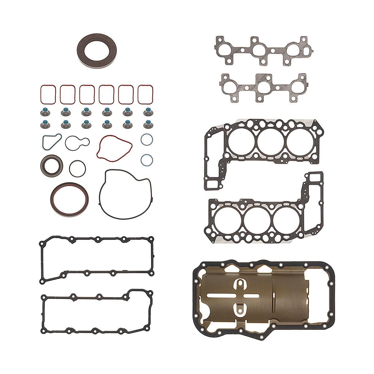 JUNTAS MOTOR COMPLETO CHRYSLER GROUP LIBER CIL: 6V  CAR: LAMI MOT: 3.7L