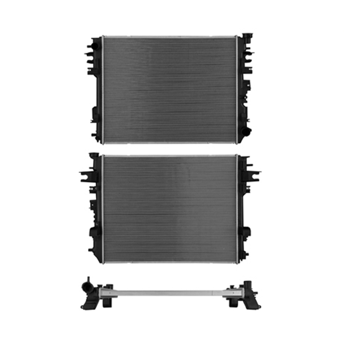 RADIADOR PLASTICO CHRYSLER GROUP R2500 CIL: 8V POS: TRANSMISION ESTANDAR CAR: CAA 26MM