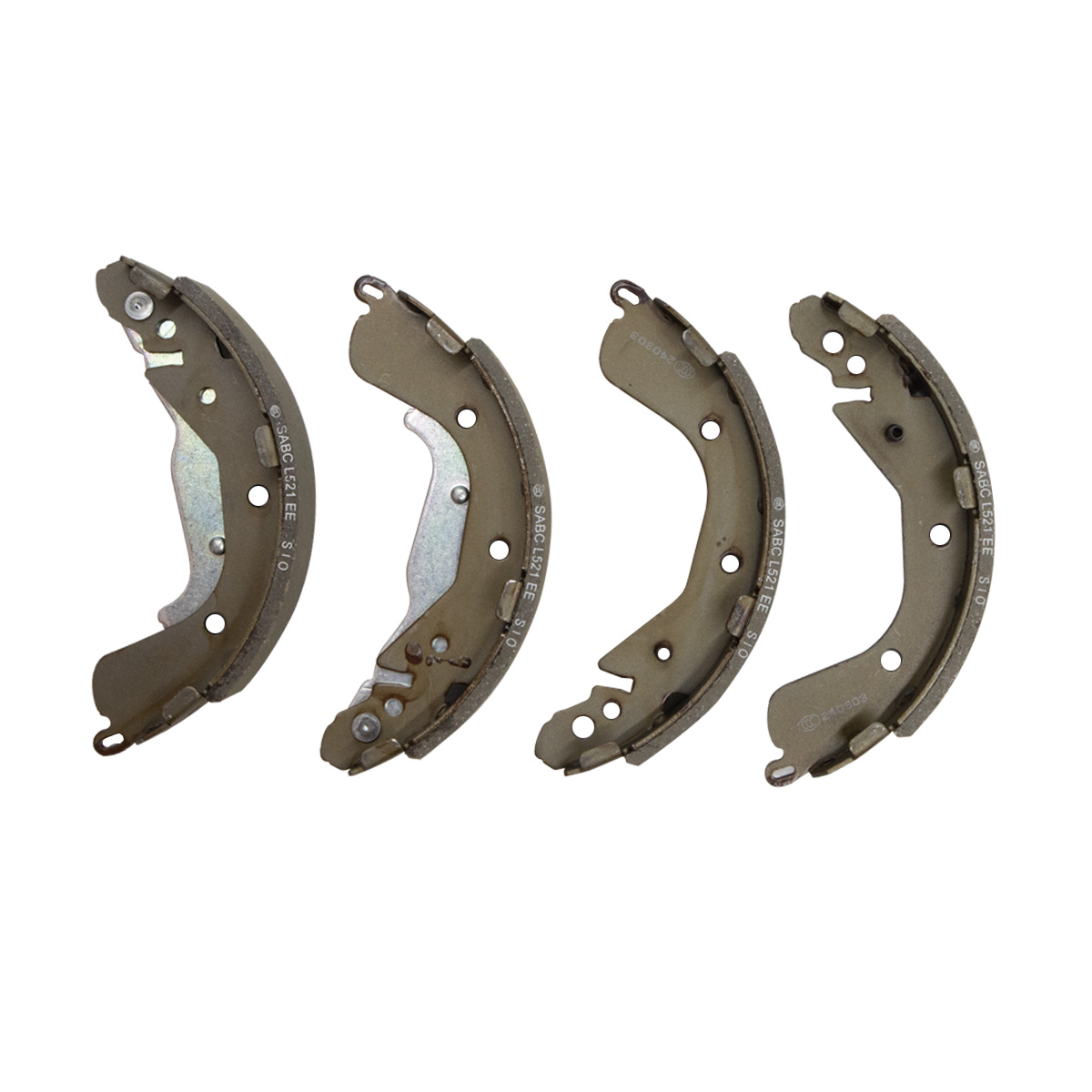 BALATA VULC NVA JGO GENERAL MOTORS ONIX CIL: 3L POS: TRASERO  MOT: 1.2L