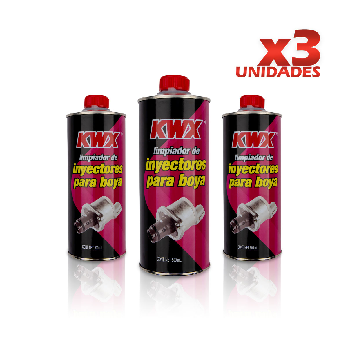 LIMPIADOR INYECC 500ML    CAR: BOYA