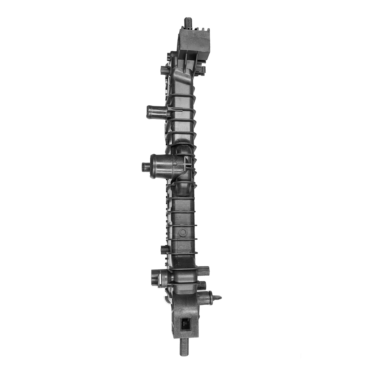 RADIADOR PLASTICO GENERAL MOTORS SONIC CIL: 4L POS: TRANSMISION ESTANDAR CAR: SAA 16MM