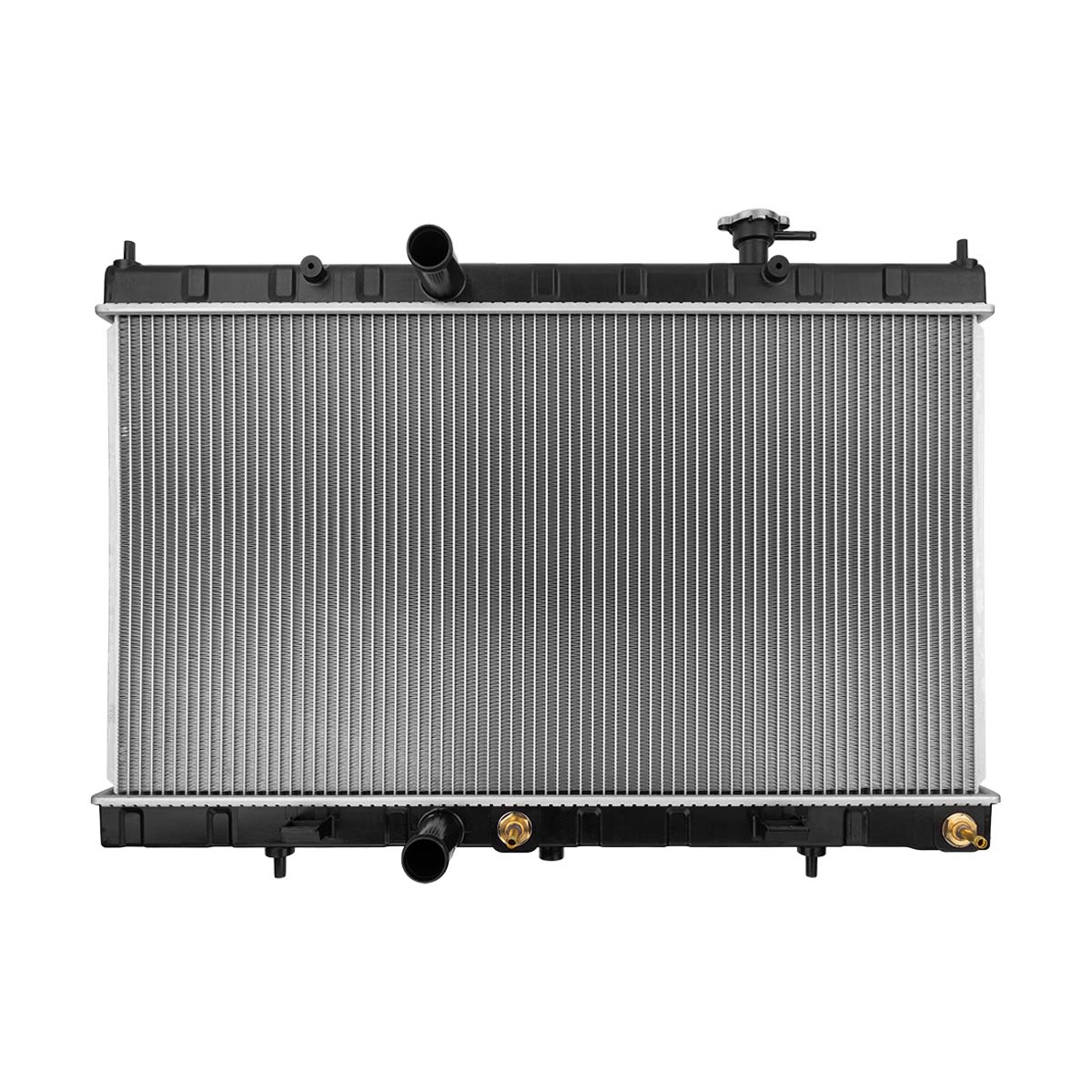 RADIADOR PLASTICO NISSAN XTRAI CIL: 4L POS: TRANSMISION AUTOMATICA CAR: CAA 16MM