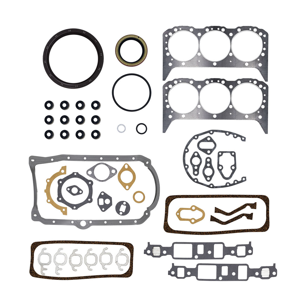 JUNTAS MOTOR COMPLETO GENERAL MOTORS C1500 CIL: 6V  CAR: GRAF MOT: 4.3L