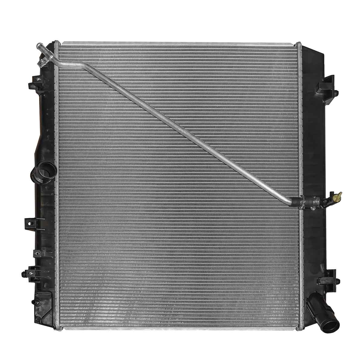 RADIADOR PLASTICO TOYOTA HIACE CIL: 4L POS: TRANSMISION ESTANDAR CAR: CAA 26MM