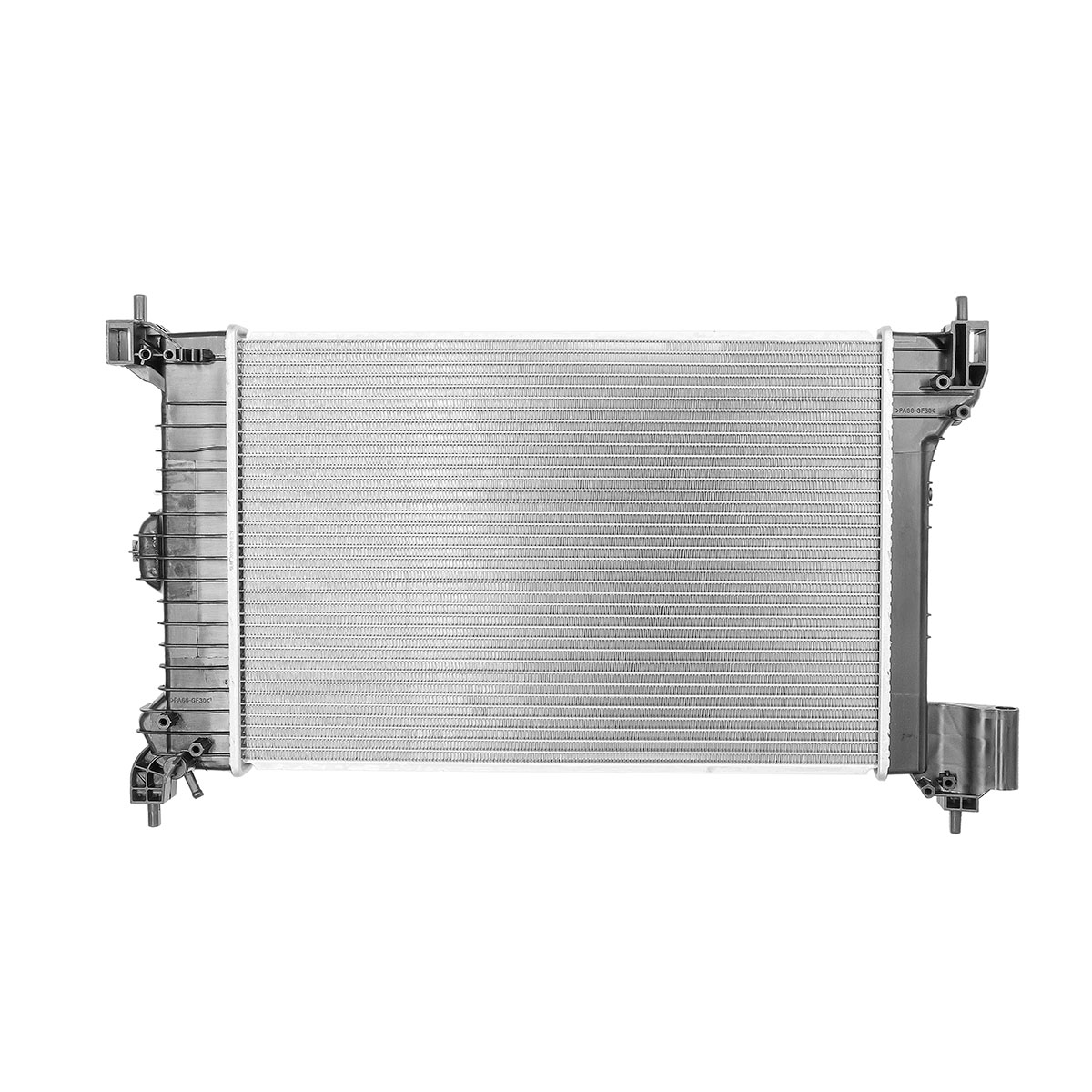 RADIADOR PLASTICO GENERAL MOTORS SONIC CIL: 4L POS: TRANSMISION AUTOMATICA CAR: CAA 16MM