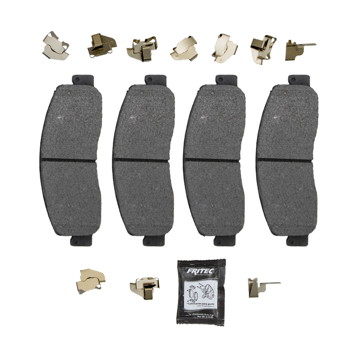 BALATA F D JGO HEAVY D FORD F250 CIL: 8V POS: DELANTERO  MOT: 5.4L
