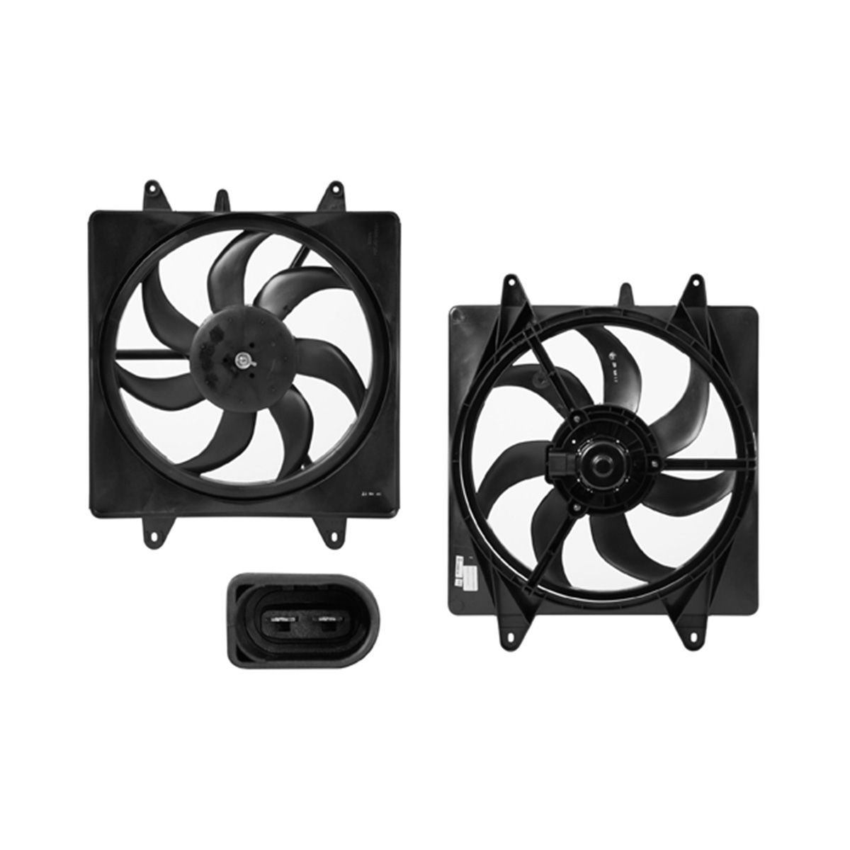 MOTOVENTILADOR VOLKSWAGEN SAVEI CIL: 4L COMP CAR: 2TER 7AS