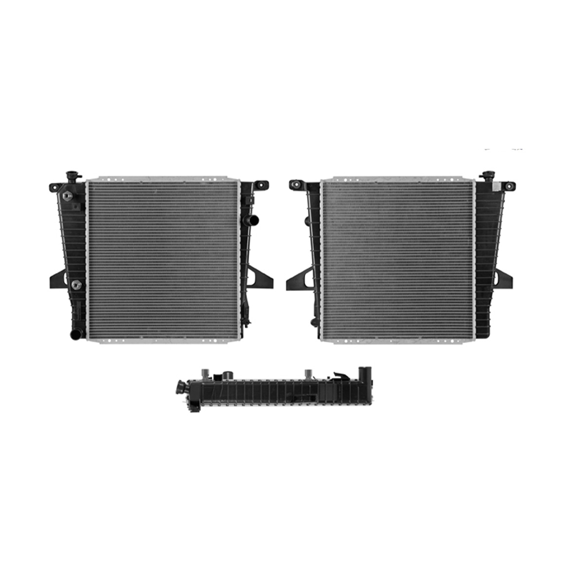 RADIADOR PLASTICO FORD EXPLO CIL: 6V POS: TRANSMISION AUTOMATICA CAR: SAA 56MM