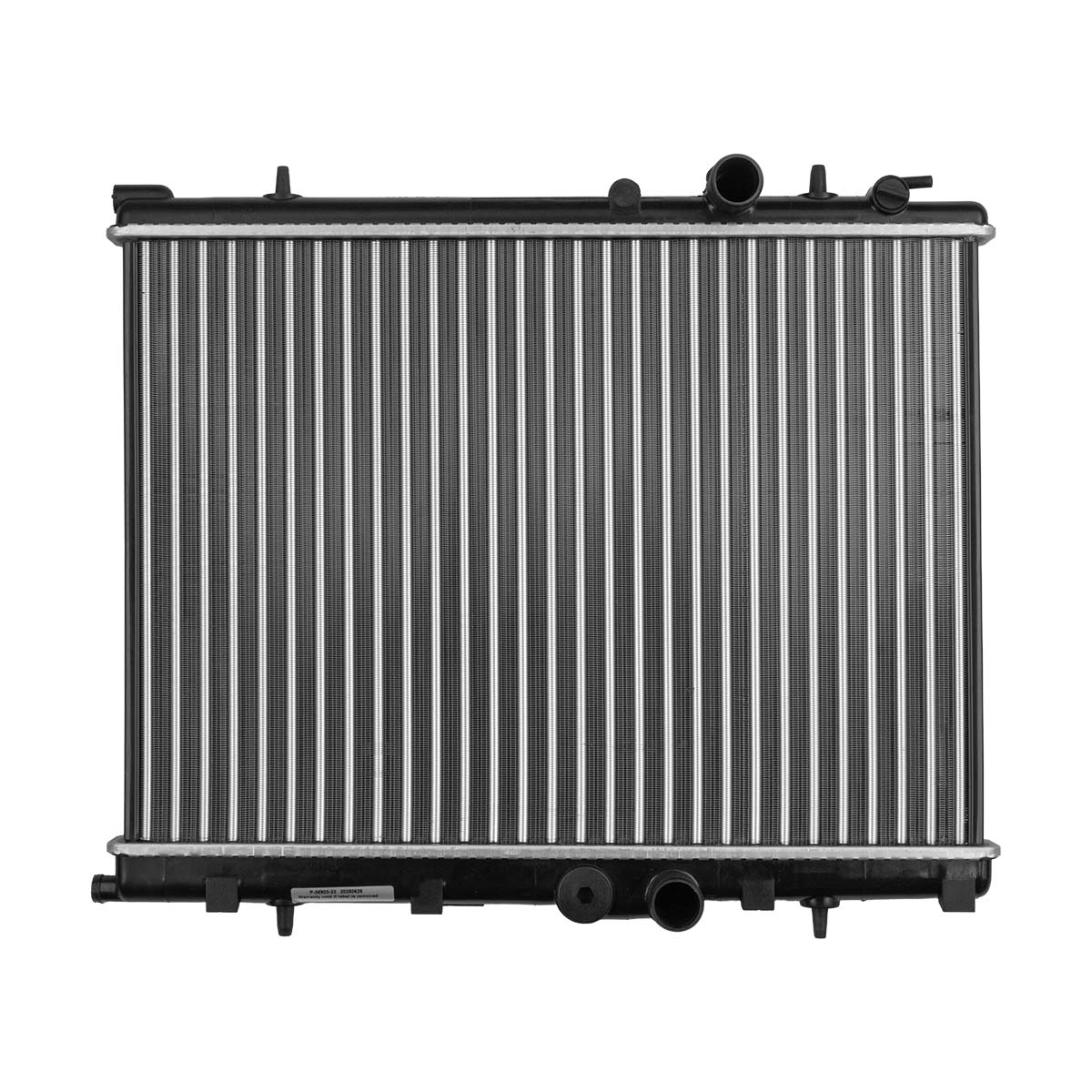 RADIADOR PLASTICO PEUGEOT 207 CIL: 4L POS: TRANSMISION ESTANDAR CAR: CAA 26MM