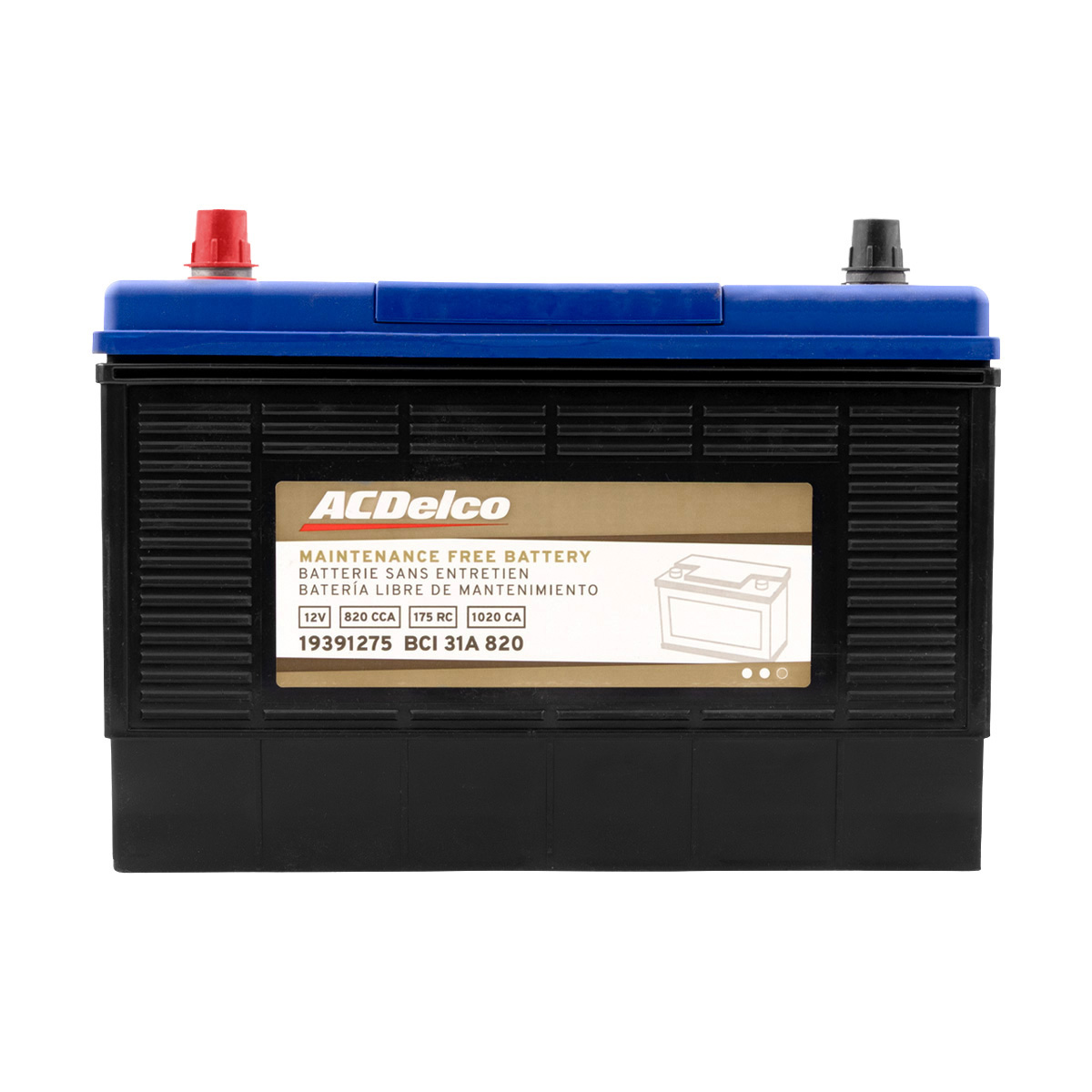 ACUMULADOR   820 CAR: 1020 P+P-