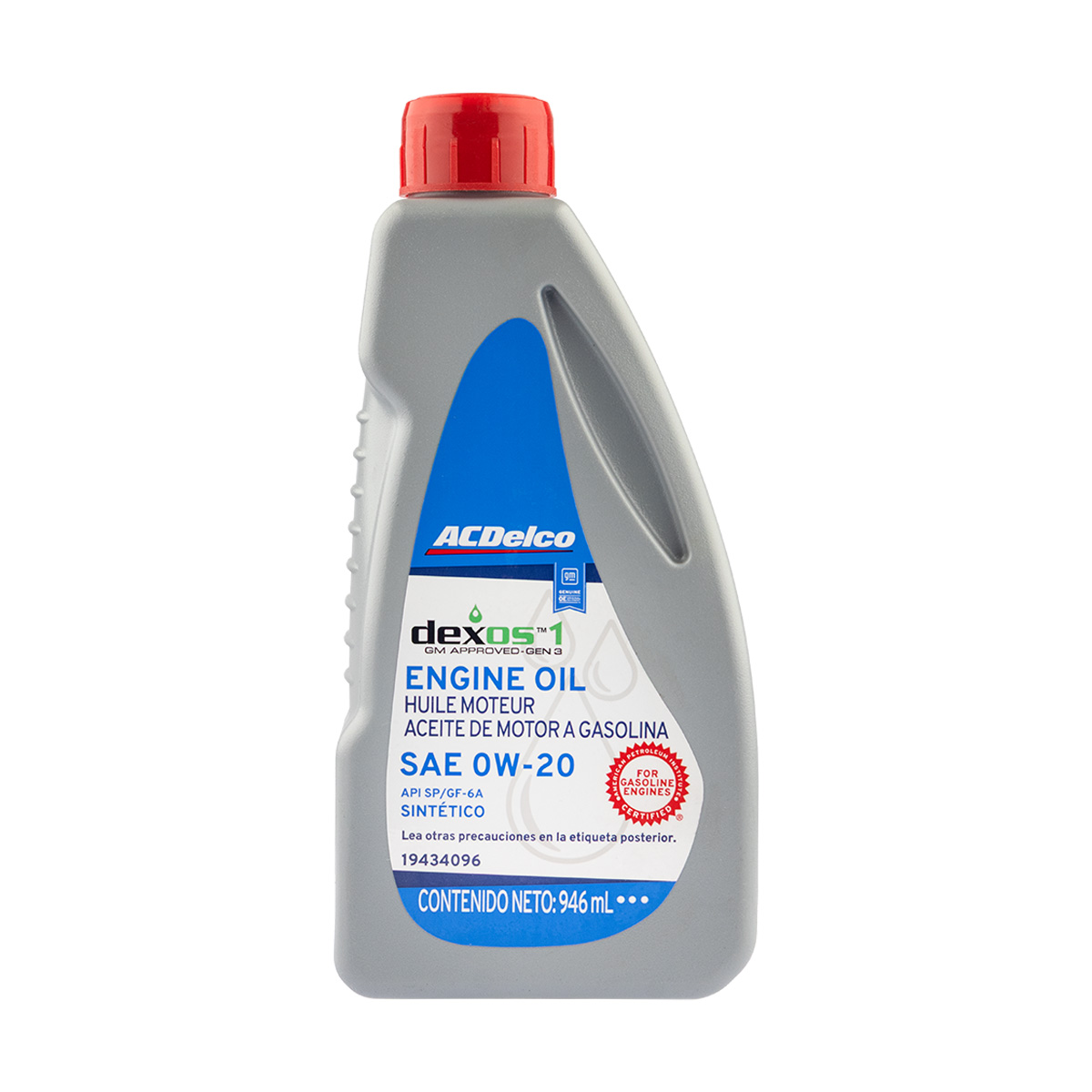 ACEITE MOTOR SIN .946L    CAR: 0W20