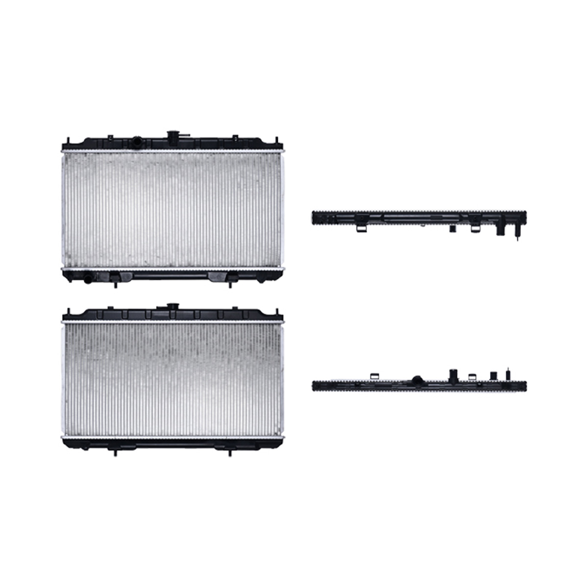 RADIADOR PLASTICO NISSAN SENTR CIL: 4L POS: TRANSMISION ESTANDAR CAR: CAA 23MM