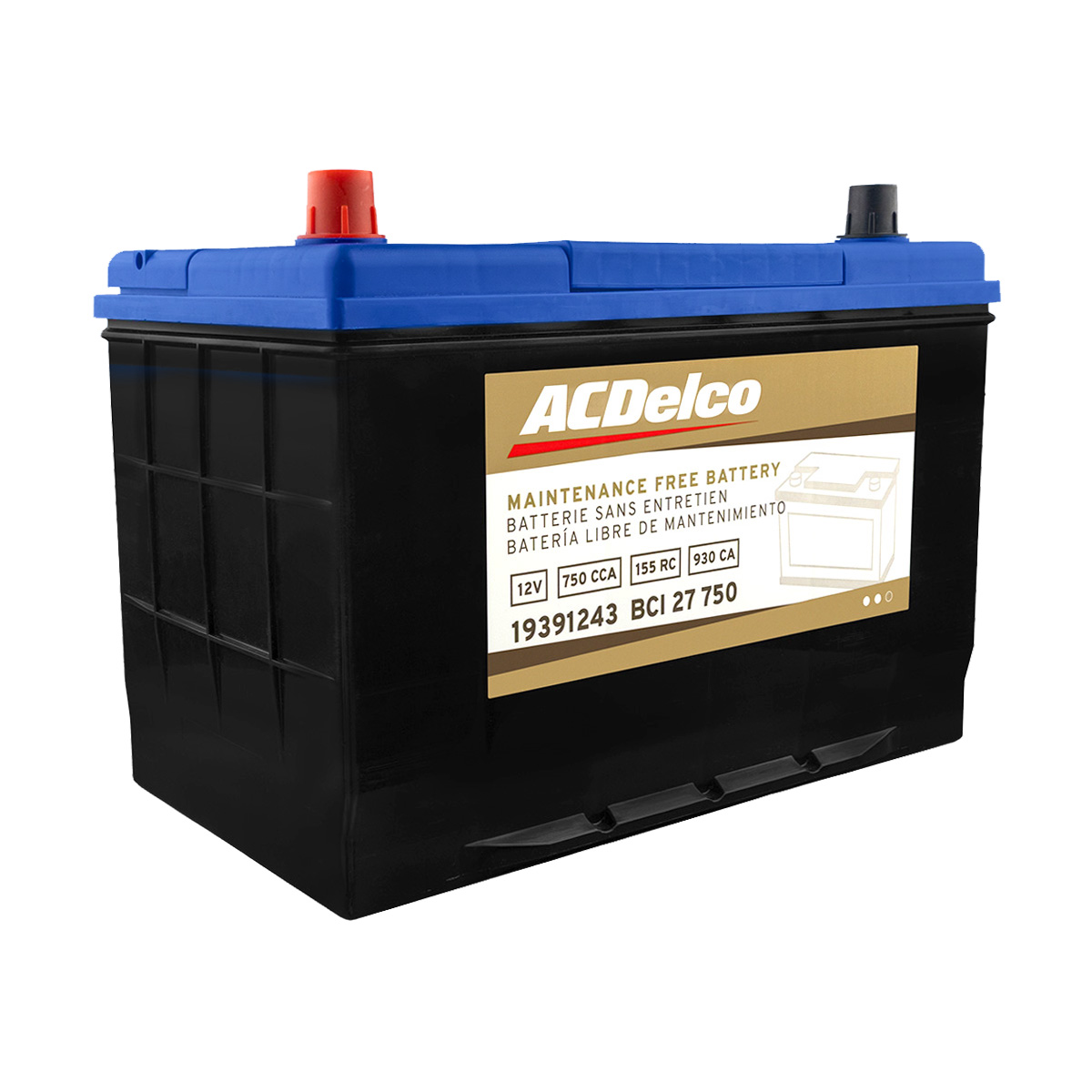 ACUMULADOR   750 CAR: 930 P+P-