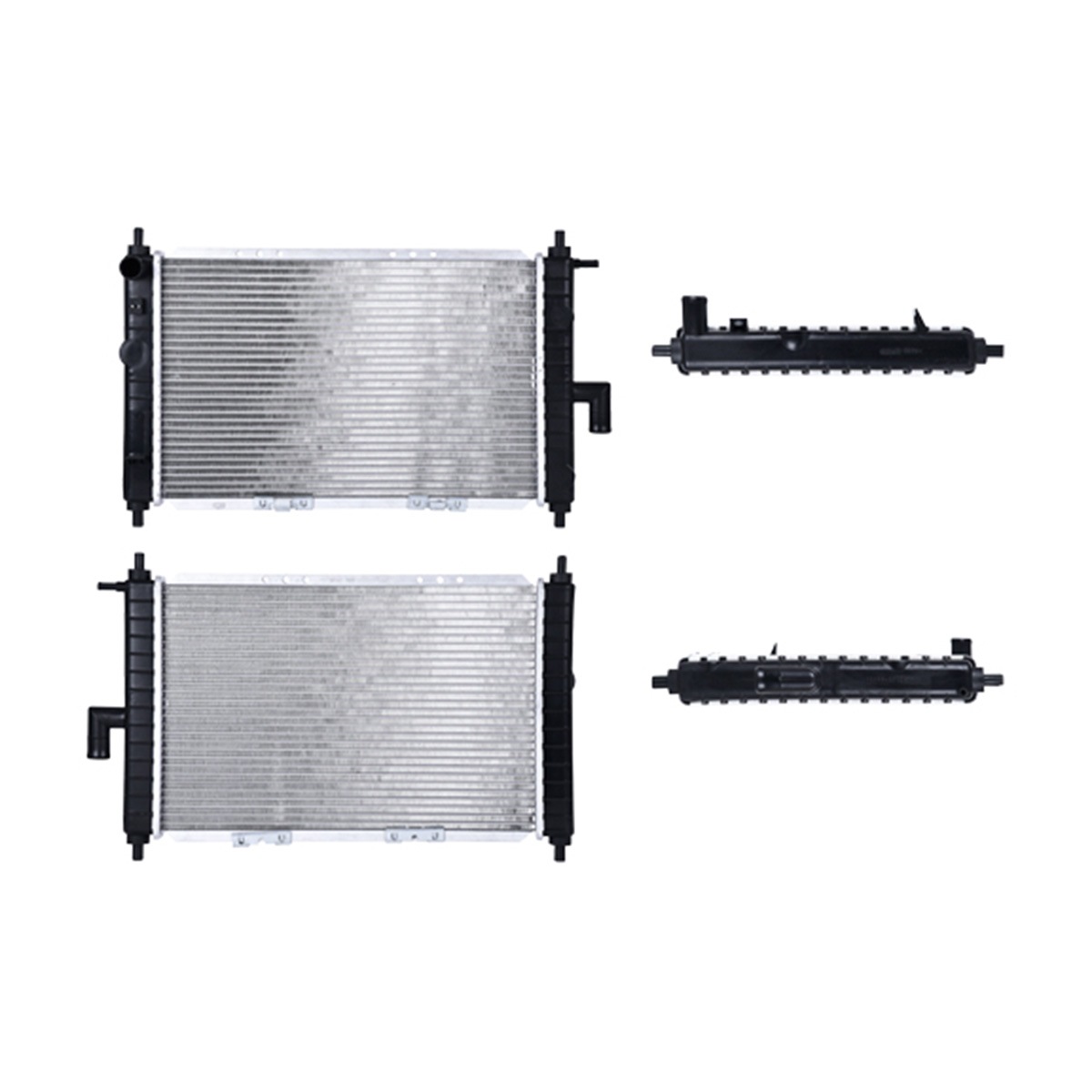 RADIADOR PLASTICO GENERAL MOTORS MATIZ CIL: 4L POS: TRANSMISION ESTANDAR CAR: SAA 16MM