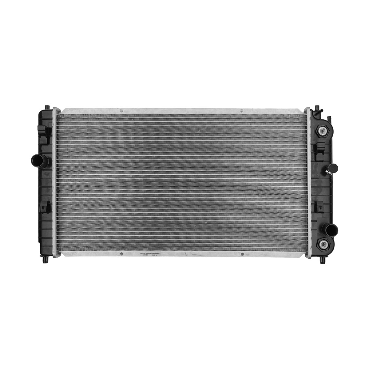 RADIADOR PLASTICO GENERAL MOTORS MALIB CIL: 6V POS: TRANSMISION AUTOMATICA CAR: CAA 16MM