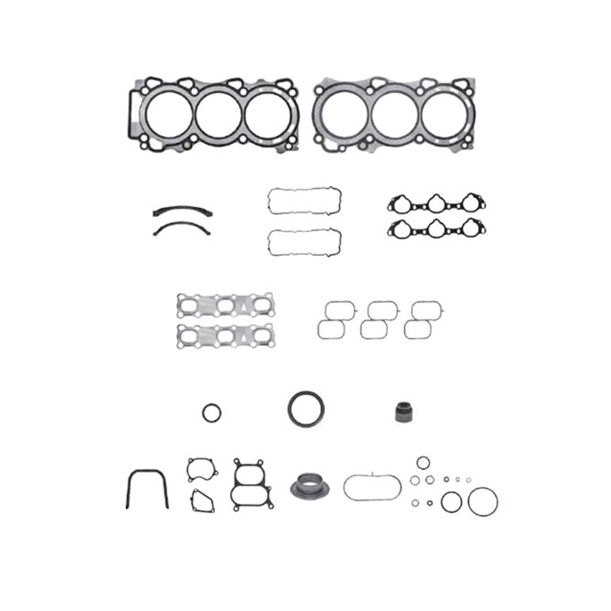 JUNTAS MOTOR COMPLETO NISSAN FRONT CIL: 6V  CAR: LAMI MOT: 4.0L