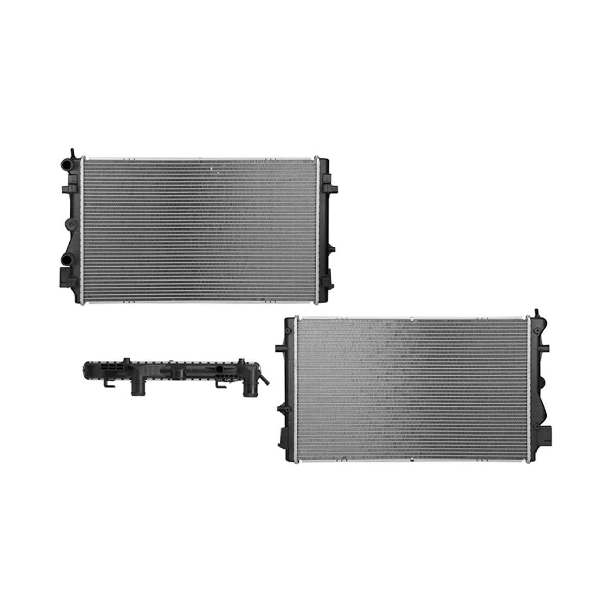 RADIADOR PLASTICO VOLKSWAGEN POLO CIL: 4L POS: TRANSMISION AUTOMATICA CAR: CAA 26MM