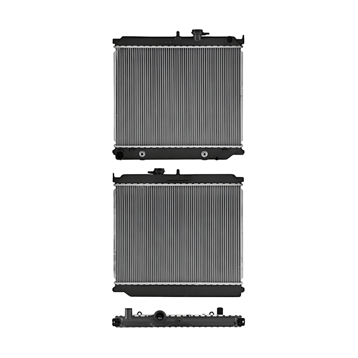 RADIADOR PLASTICO GENERAL MOTORS COLOR CIL: 5L POS: TRANSMISION AUTOMATICA CAR: CAA 26MM