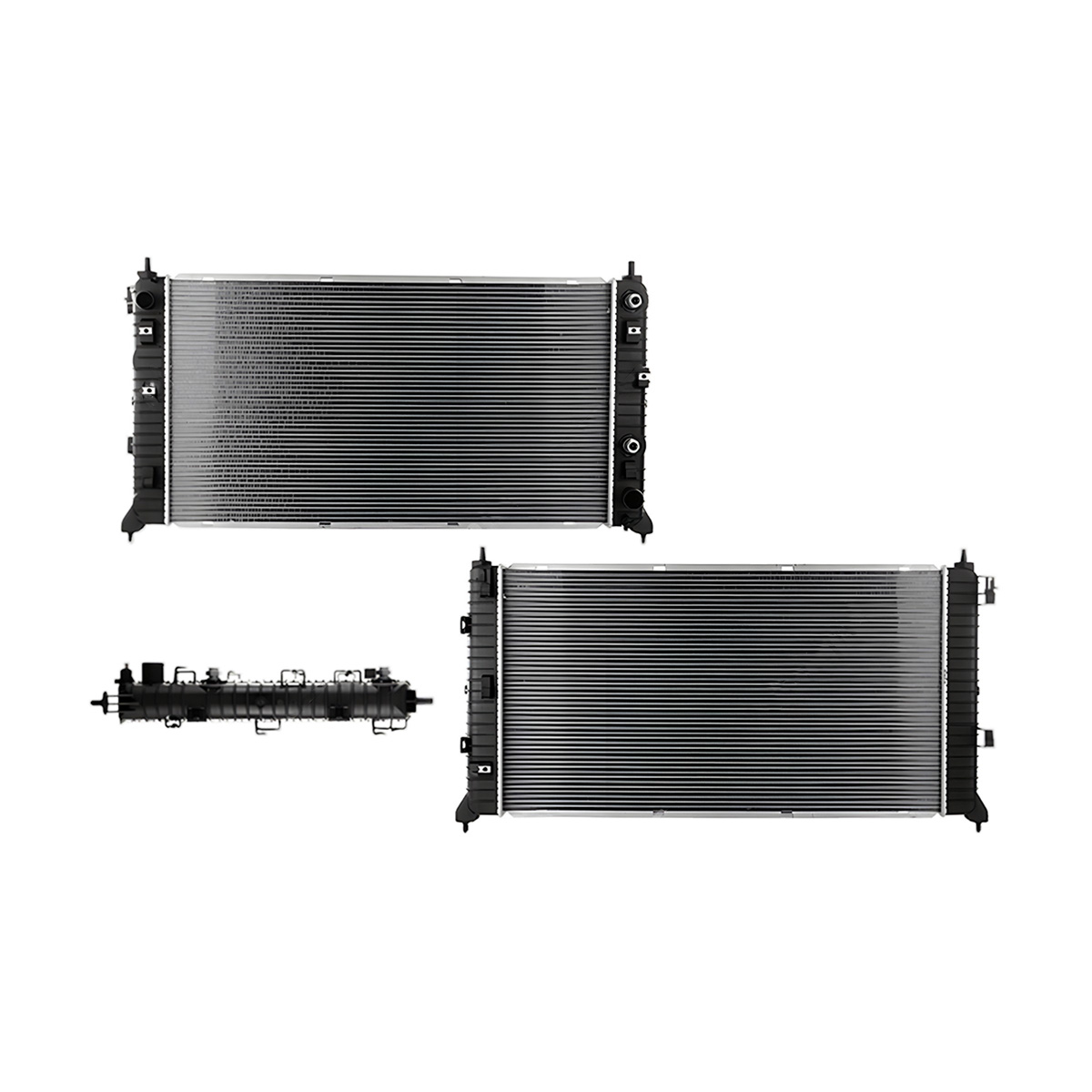 RADIADOR PLASTICO GENERAL MOTORS SILVE CIL: 8V POS: TRANSMISION AUTOMATICA CAR: CSAA 32MM