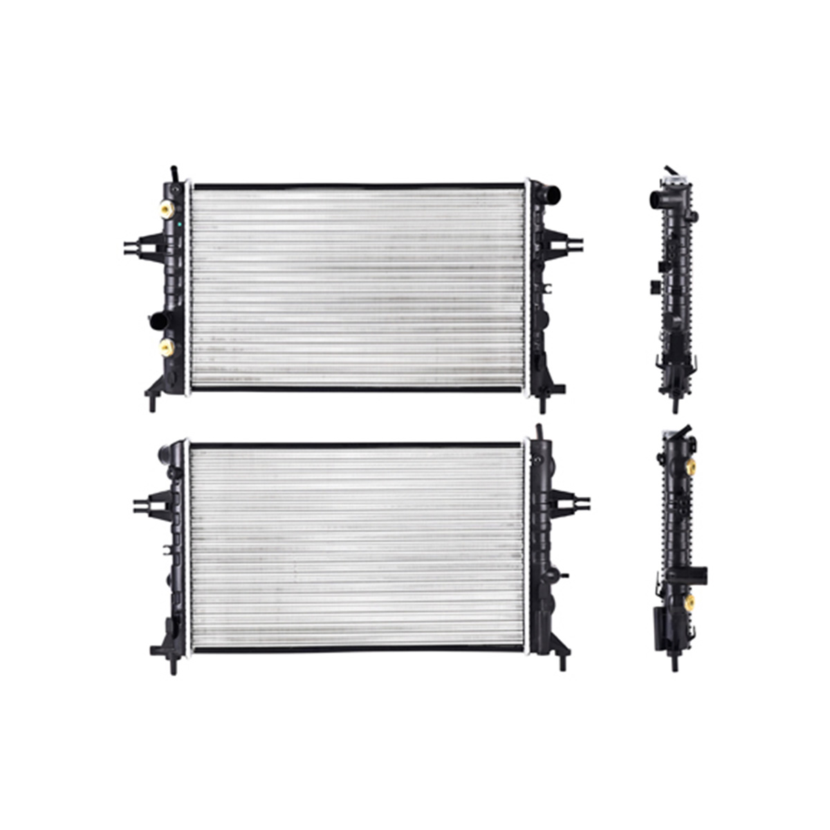 RADIADOR PLASTICO GENERAL MOTORS ASTRA CIL: 4L POS: TRANSMISION AUTOMATICA CAR: CAA 26MM