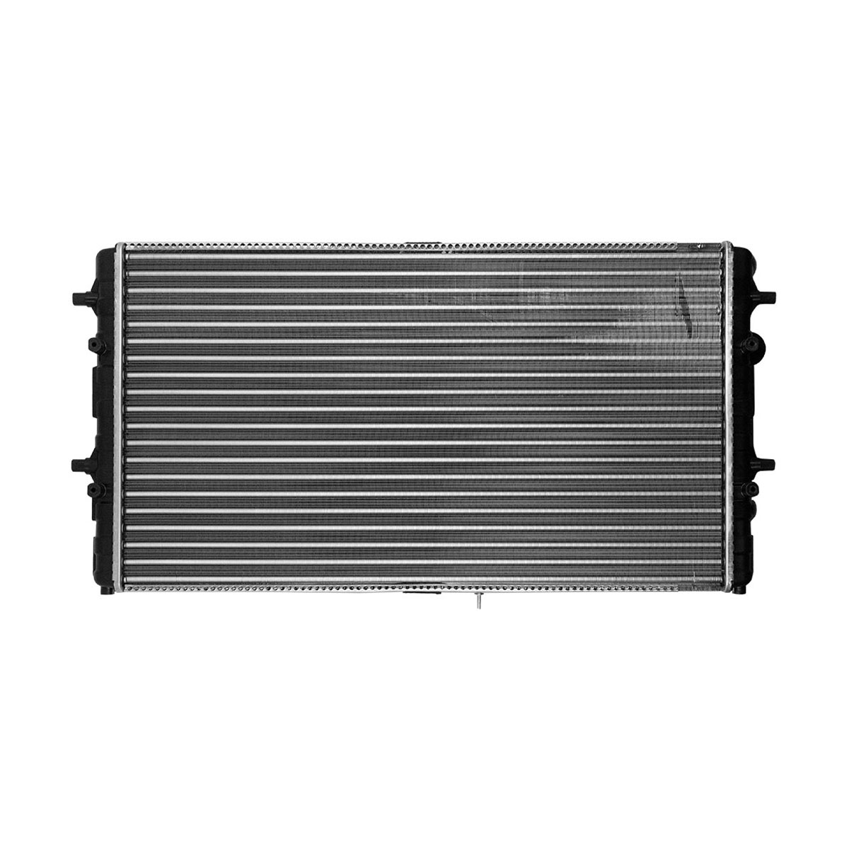 RADIADOR PLASTICO VOLKSWAGEN DERBY CIL: 4L POS: TRANSMISION ESTANDAR CAR: CAA 22MM