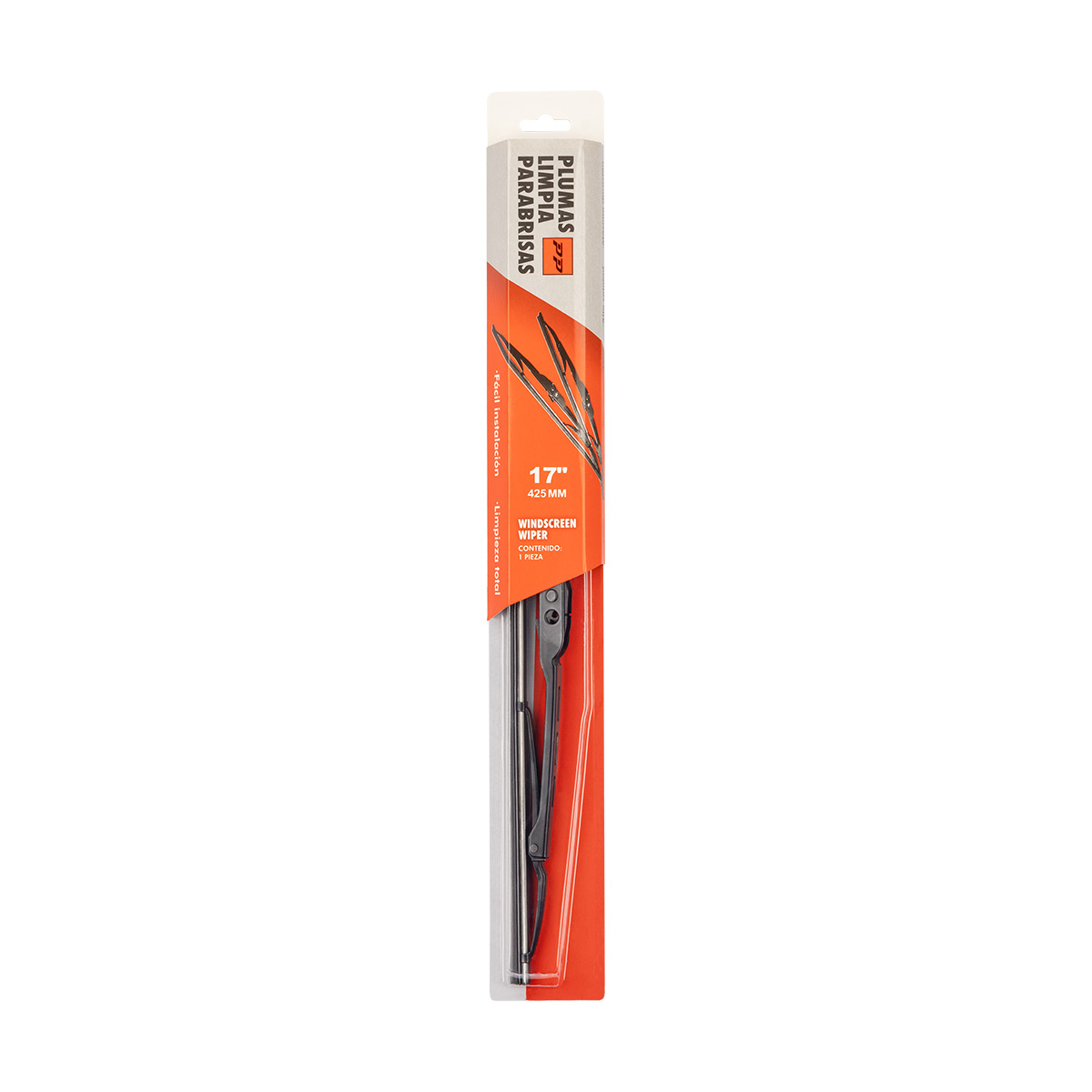 PLUMA LIMPIADOR PZ   RECT CAR: 17"