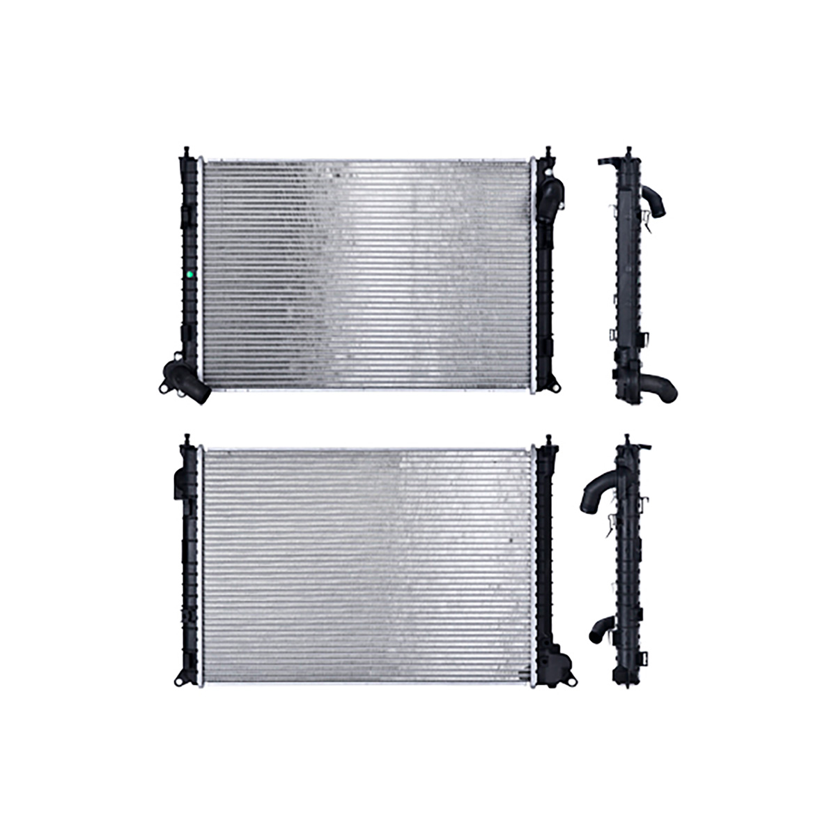 RADIADOR PLASTICO MINI COOPE CIL: 4L POS: TRANSMISION ESTANDAR CAR: CAA 26MM