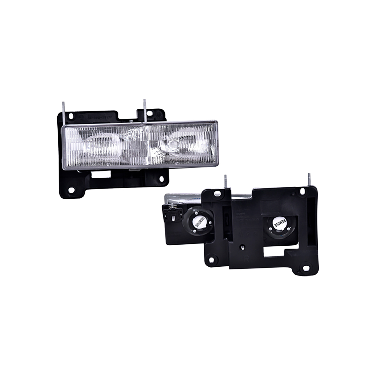 FARO LUZ GENERAL MOTORS SUBUR CIL: 6V POS: DERECHO CAR: RAYA CROM